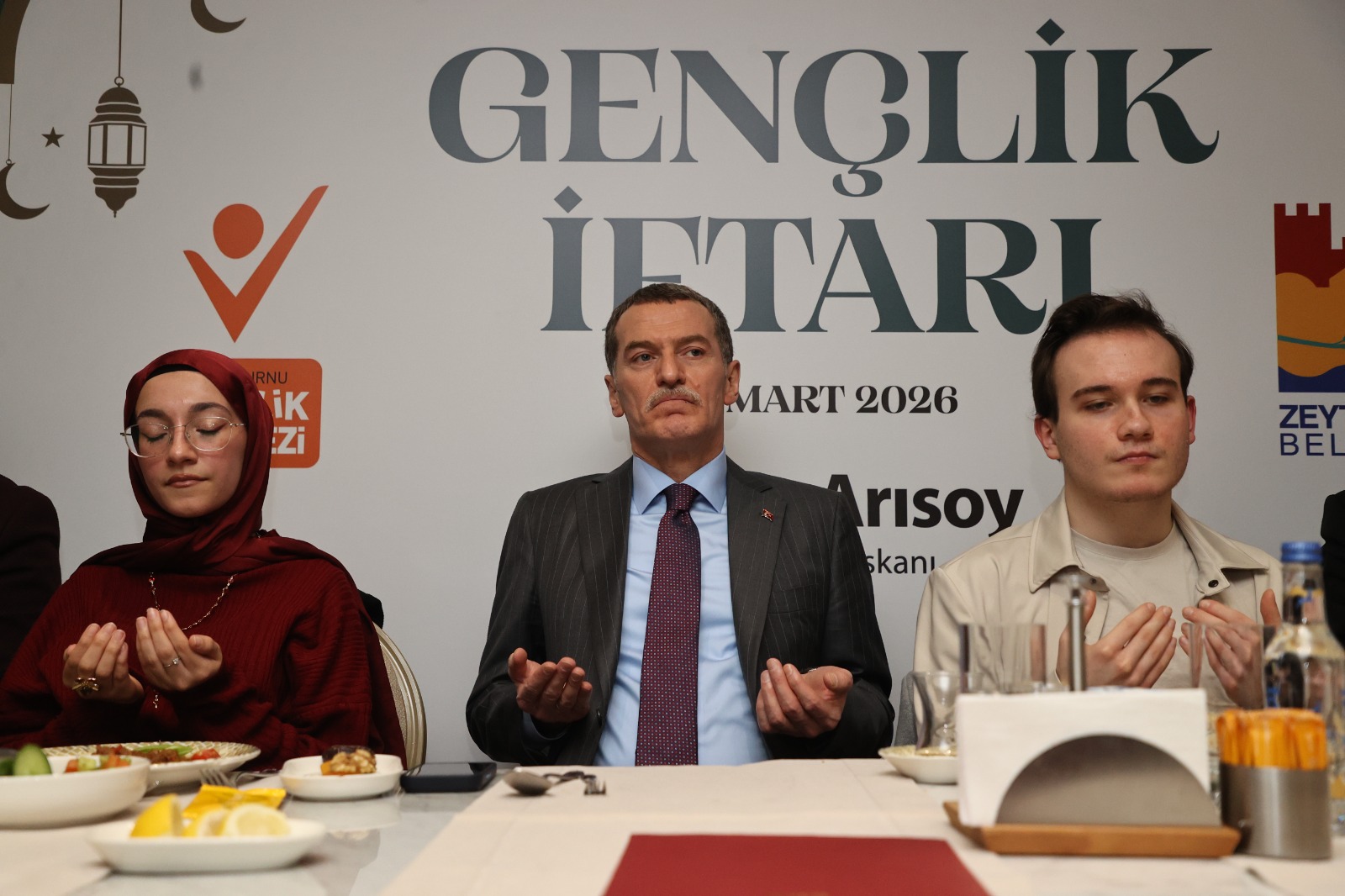 Zeytinburnu Belediyesi Gençlik Merkezi 2026 İftar Programı İştirakimiz